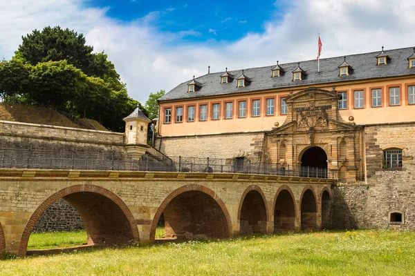 Festung Petersberg Erfurt Einem Schönen Sommertag Deutschland — Stockfoto