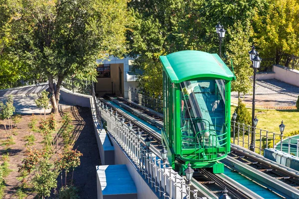 Chemin Fer Funiculaire Odessa Ukraine Par Une Belle Journée Été — Photo