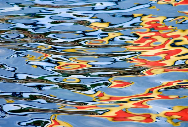 Abstrakt våg reflektion. — Stockfoto