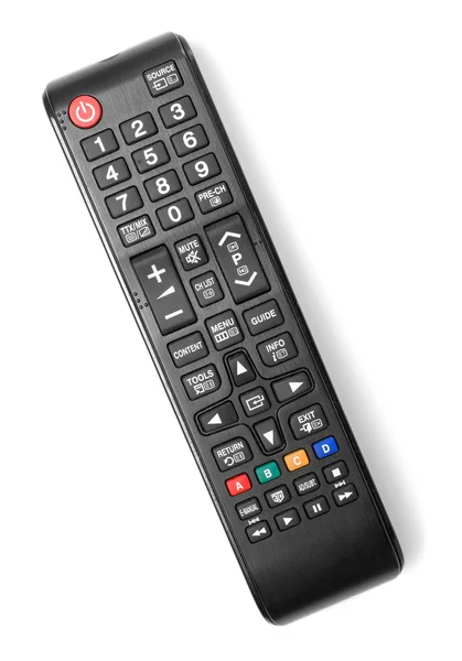 Remote control isolated on white background. — Stock Photo, Image