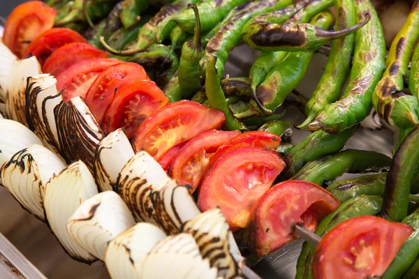 Gegrilde groenten — Stockfoto