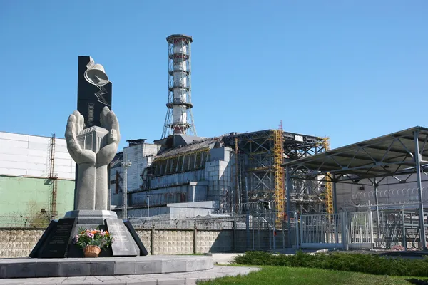 Tjernobyl fjärde reaktor — Stockfoto