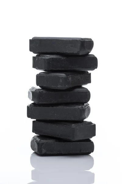 Чорні кмину мильні батончики — стокове фото