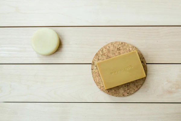 Natural soap bars — Stock Photo, Image