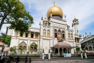 SINGAPORE - January 21, 2019 : Masjid Sultan mosque on North bridge road in Kampong Glam district, Singapore
