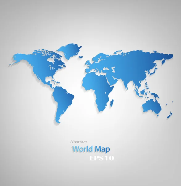 World Map — Stock Vector