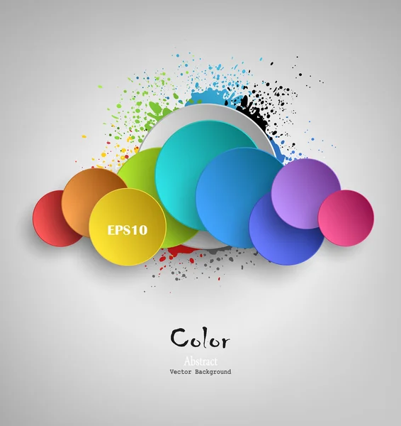 Fondo de color — Vector de stock