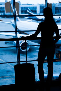 Havaalanındaki yolcular