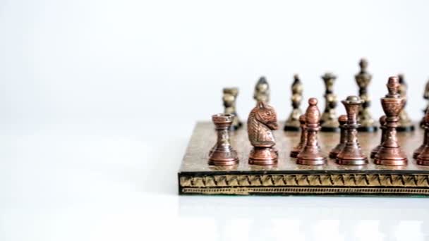 Шахматы ... — стоковое видео
