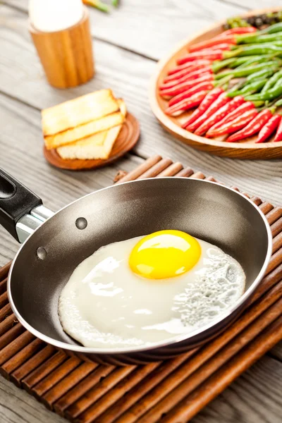 Fried eggs — Stock Photo, Image