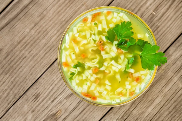 Nudelsuppe — Stockfoto