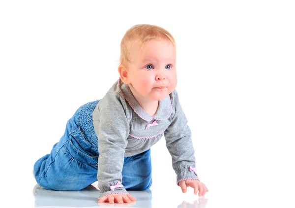 One years old baby girl — Stock Photo, Image