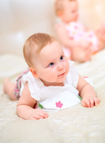 한 살 아기 여자 — 스톡 사진