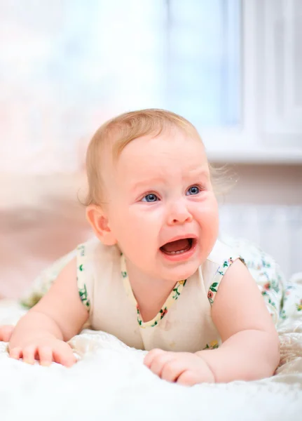 Bebê chorando — Fotografia de Stock