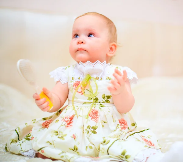 Niña de un año — Foto de Stock