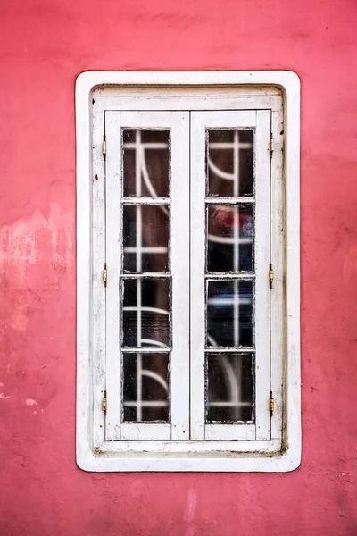 Fond de fenêtre blanc — Photo