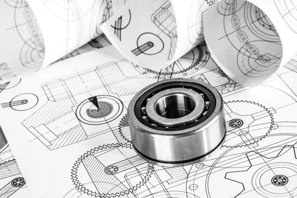 Technical drawings — Stock Photo, Image