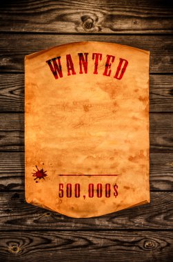 ölü ya da diri istedim.