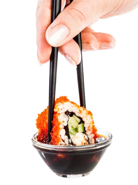 Sushi (California Roll) — Stock Photo, Image