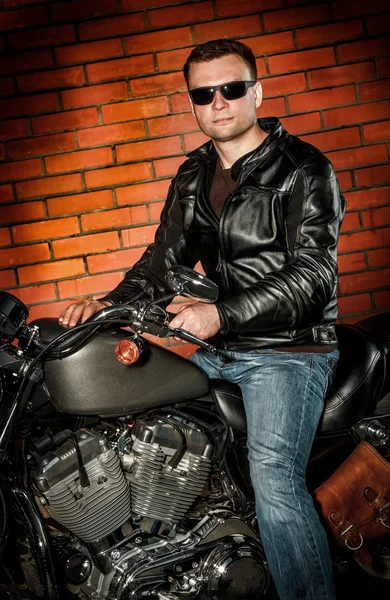 Motociclista — Foto de Stock