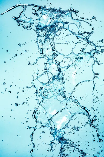 Water splash background — Stock Photo, Image