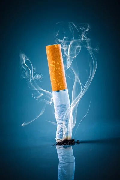 Cigarettfimp - rökning förbjuden. — Stockfoto