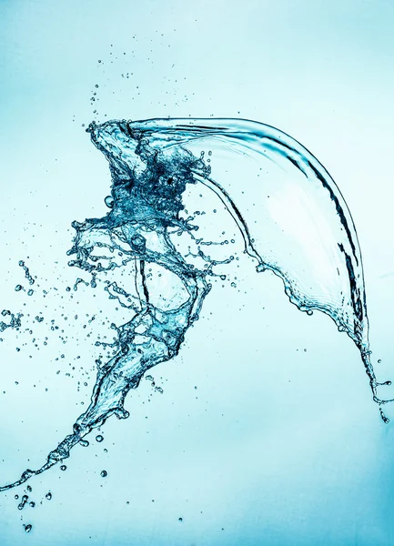 Water splash background — Stock Photo, Image