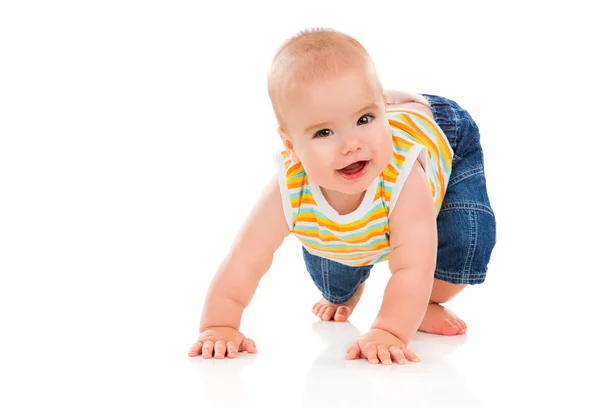 Gelukkig weinig baby — Stockfoto