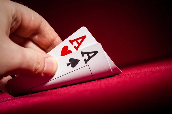 Two Aces — Stock Photo, Image