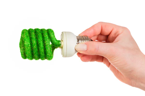 Concept Eco light bulb — Stock Photo, Image