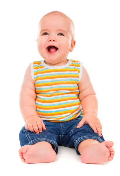 Pequeño bebé feliz — Foto de Stock