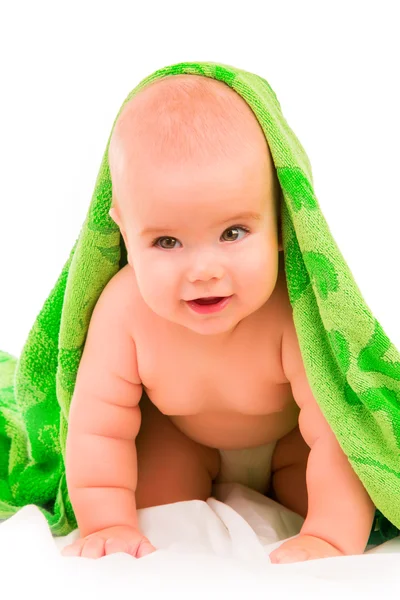 Glückliches kleines Baby — Stockfoto