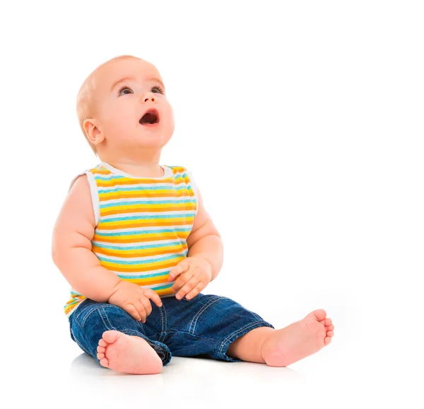 Pequeño bebé feliz — Foto de Stock