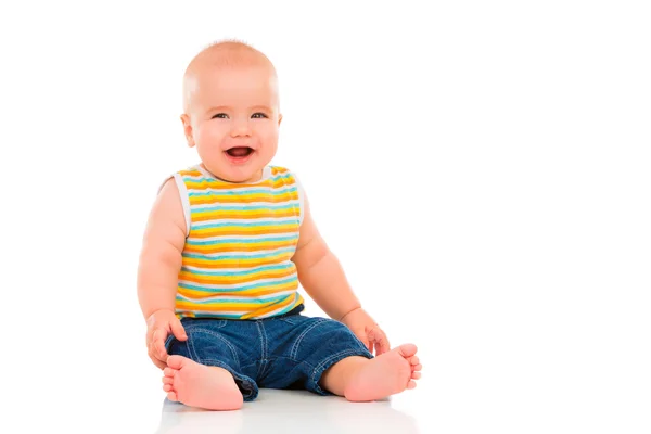 Pequeño bebé feliz — Foto de Stock