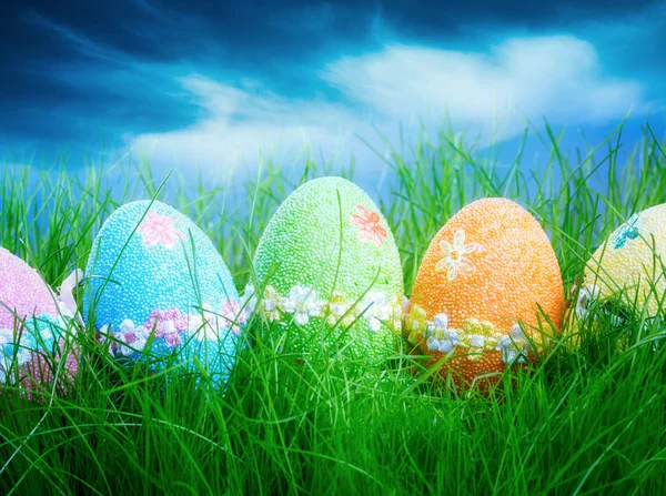 Huevos de Pascua decorados —  Fotos de Stock