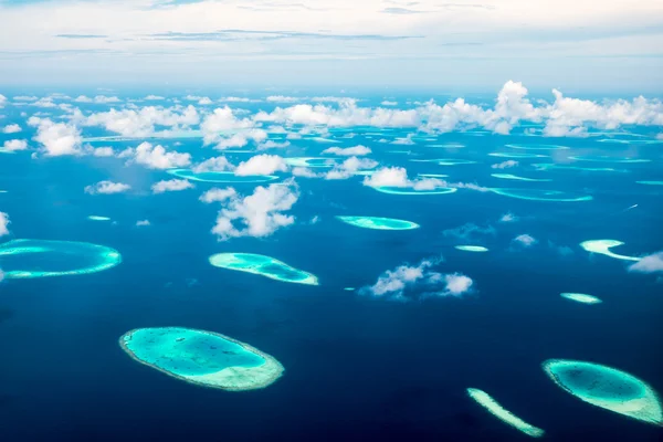 Maldivas oceano Índico — Fotografia de Stock