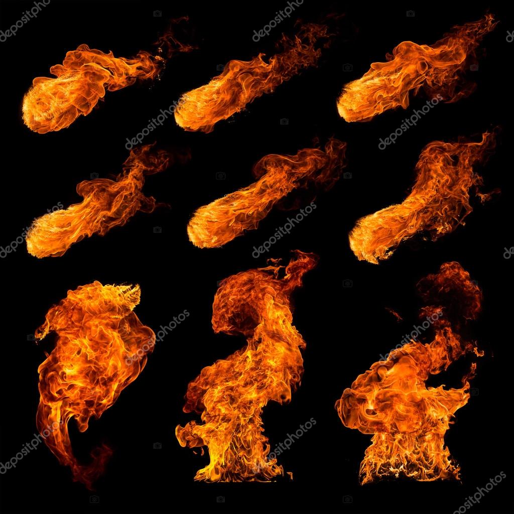 Fire set Stock Photo by ©cookelma 46742669