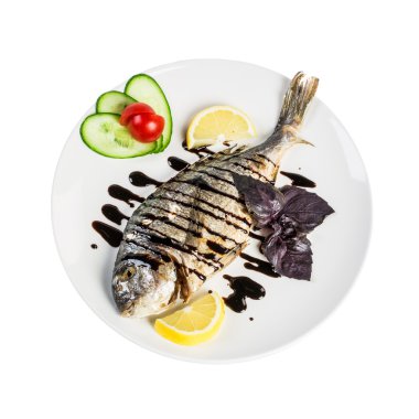 Dorado Kızartma Balık beyaz