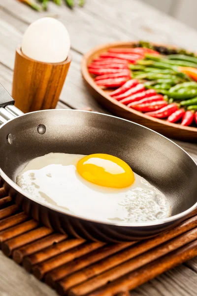 Fried eggs — Stock Photo, Image