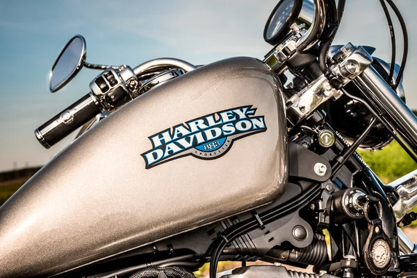 Harley-Davidson - gas tank Sportster 883 — Stock Photo, Image