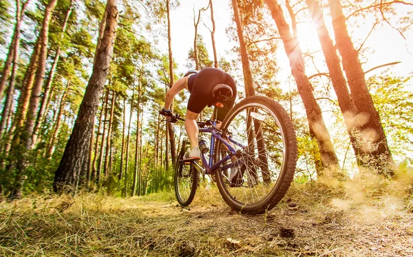 Women on bike — Stock Photo, Image