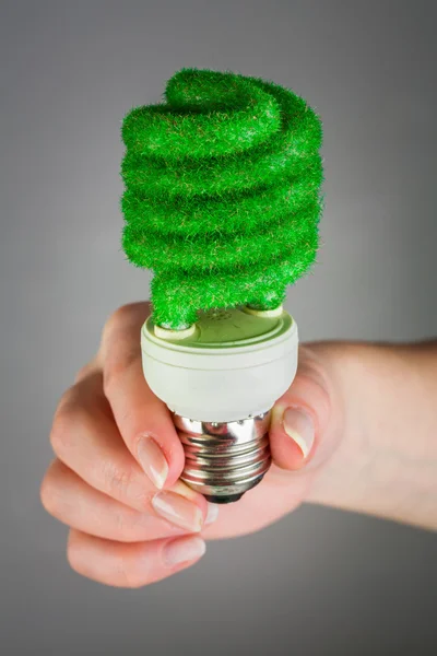 Concept Eco light bulb — Stock Photo, Image