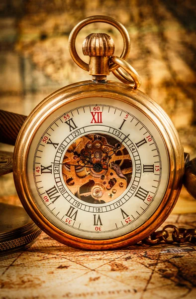 Vintage pocket watch — Stock Photo, Image