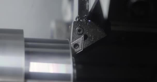 Металлообрабатывающий Фрезерный Станок Чпу Современная Технология Обработки Металла — стоковое видео