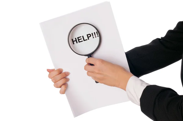 You need help — Stock Photo, Image