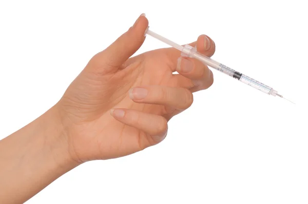 Injeções de insulina — Fotografia de Stock