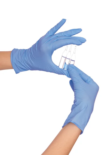 Ampules for making a vaccination — Stock Photo, Image