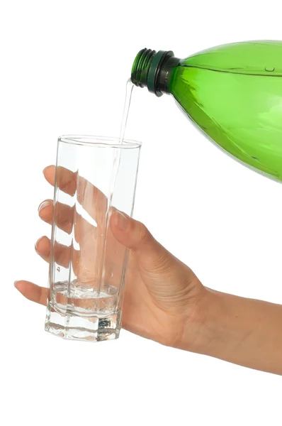 Water in the glass — Stock Photo, Image