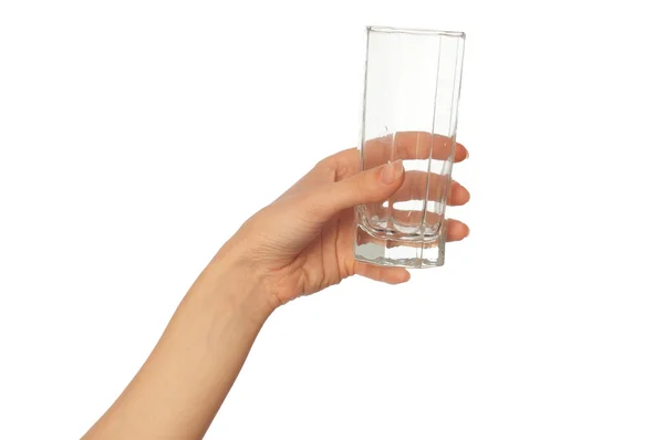 Glass with water — Stock Photo, Image