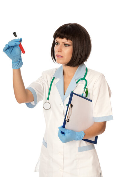 Образец крови
